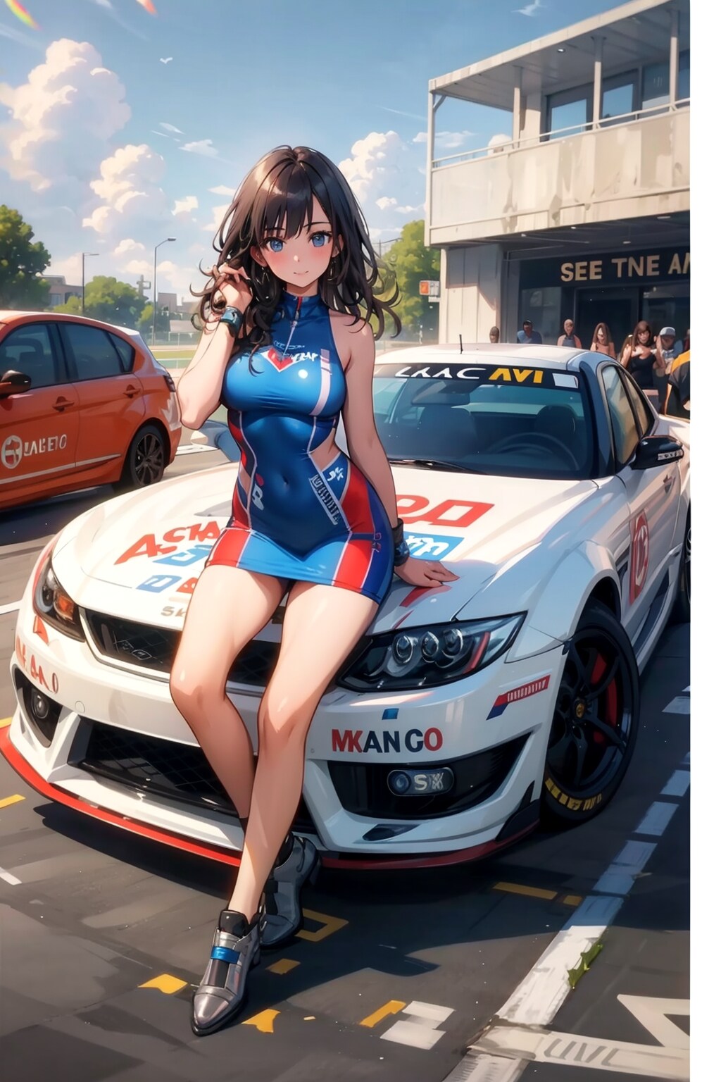 美少女レースクイーン