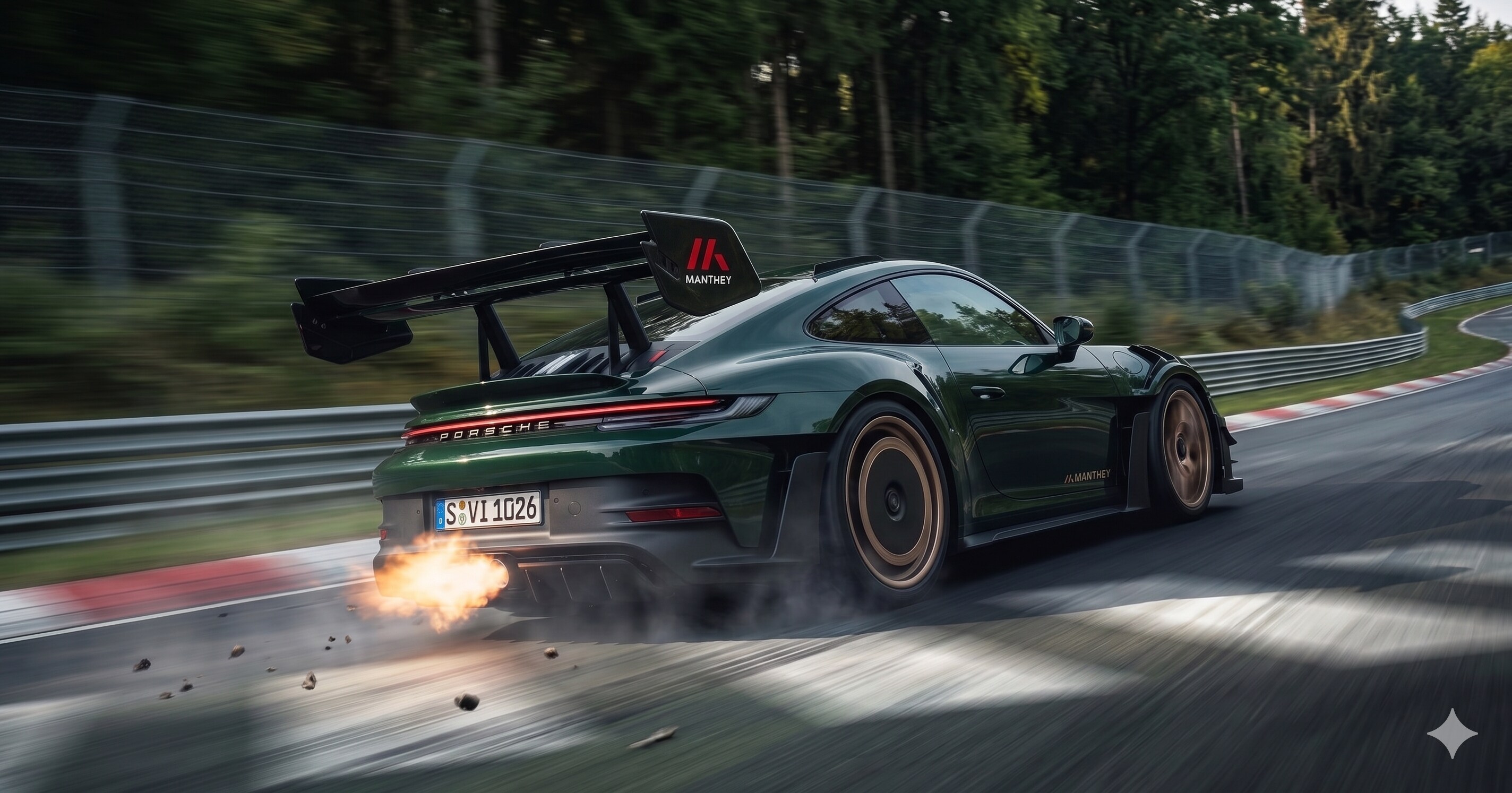 マンタイキットを装着した911GT3 RS | の人気AIイラスト・グラビア