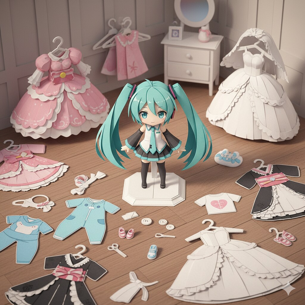 着せ替えミクちゃん