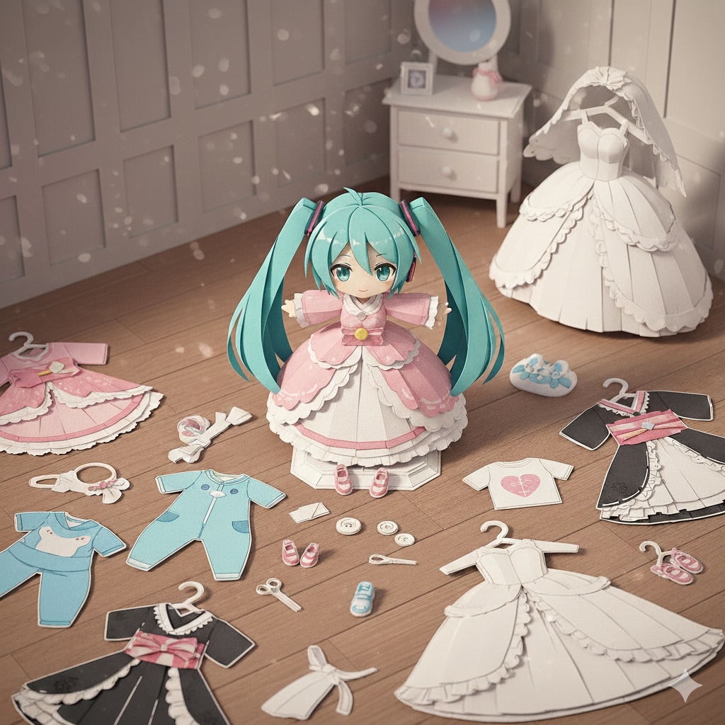 着せ替えミクちゃん