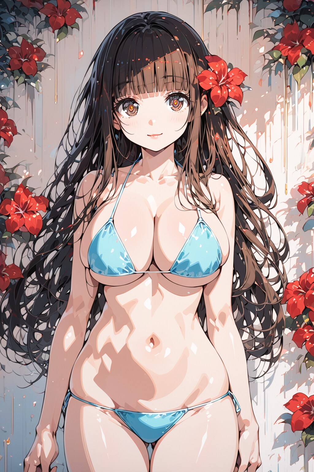 ハイビスカスの少女