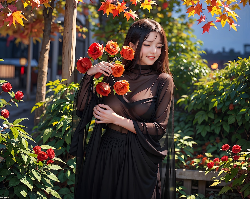 🍁紅葉通りにて🍁