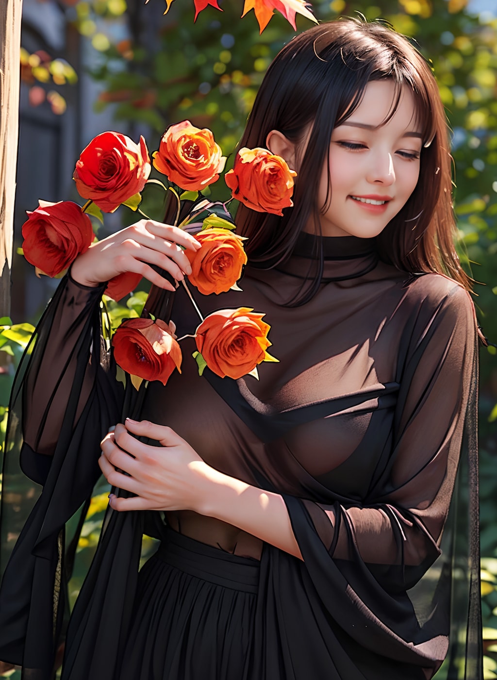 🍁紅葉通りにて🍁