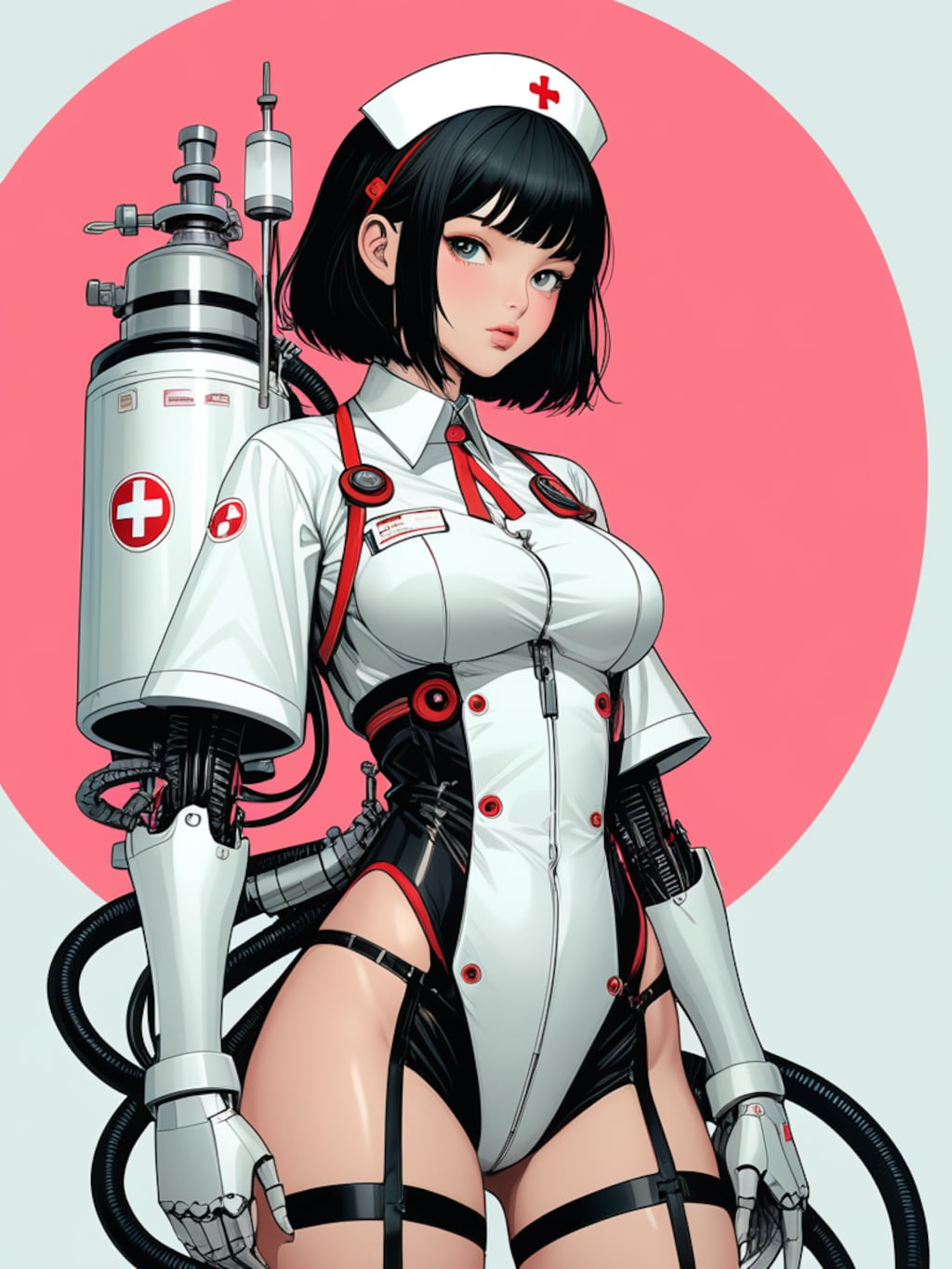 medical mecha girl