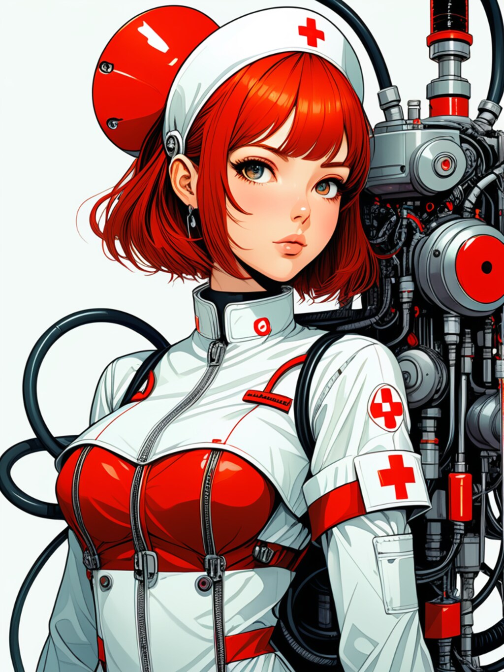 medical mecha girl