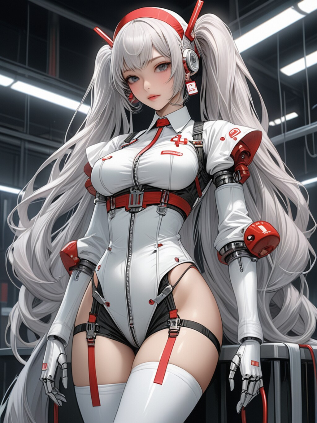 medical mecha girl