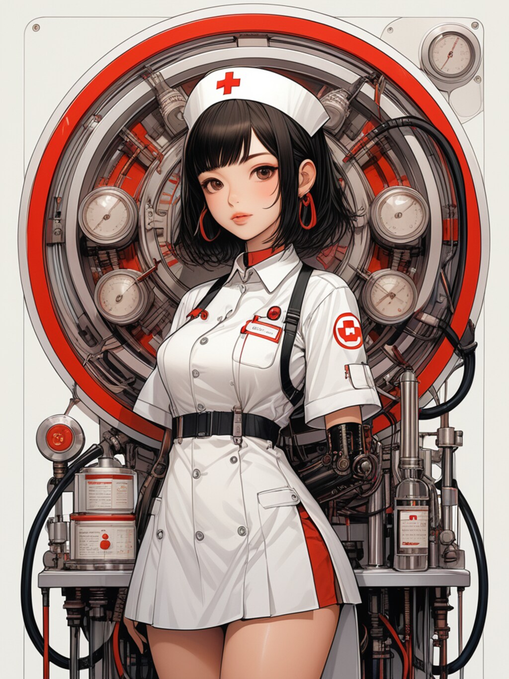 medical mecha girl