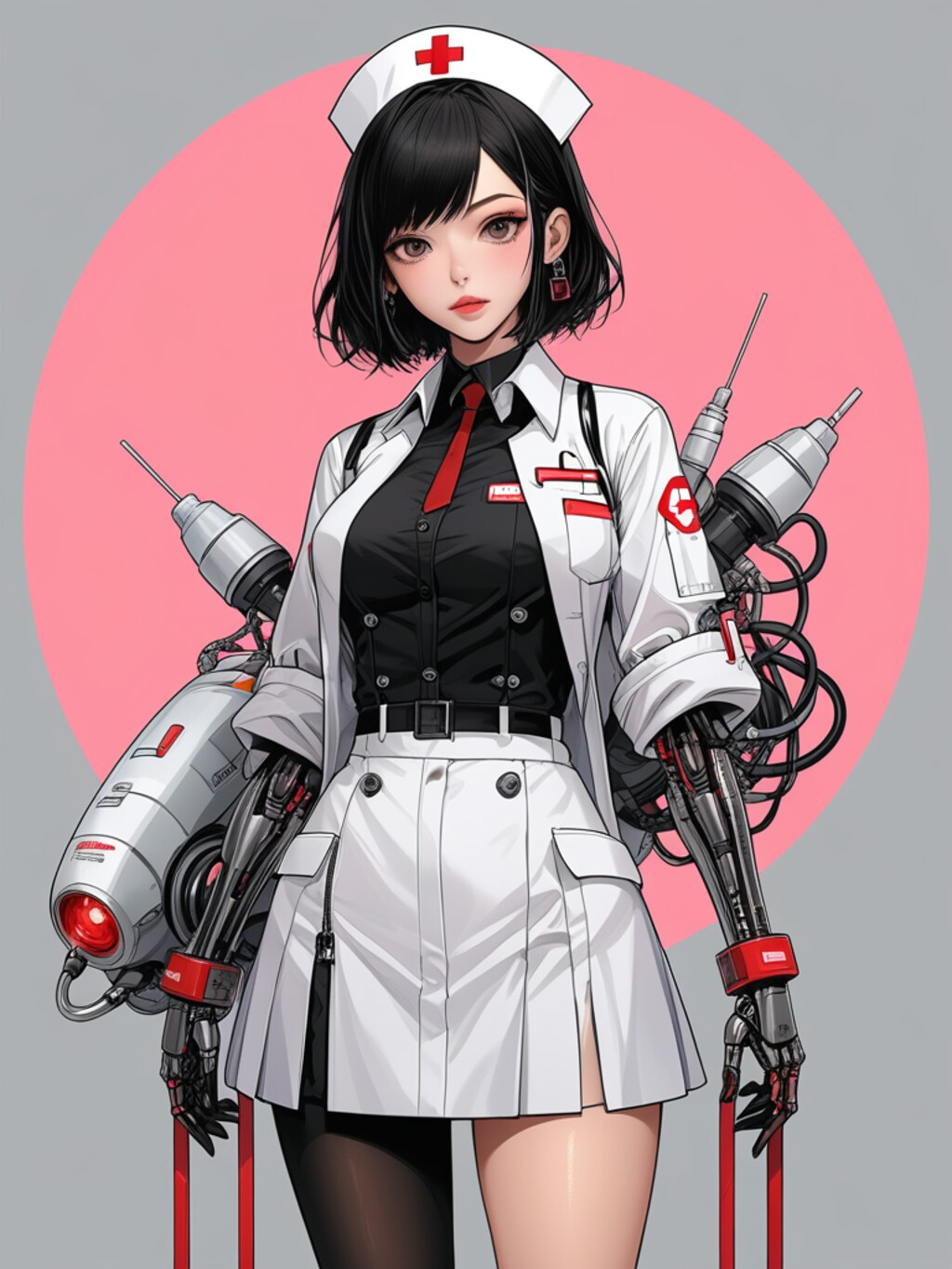 medical mecha girl