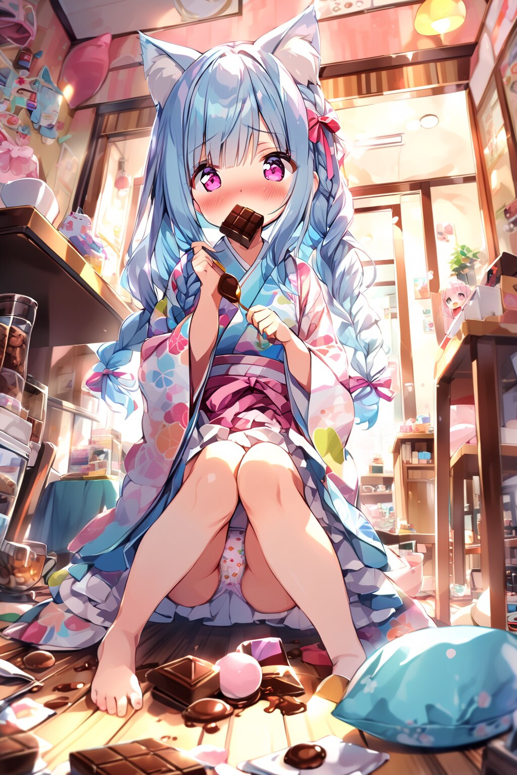 中堅店員さん、こんな感じ～