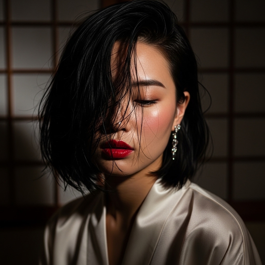 襦袢姿