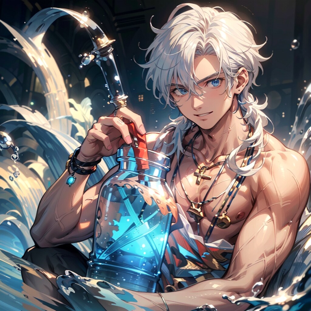 水瓶座の少年