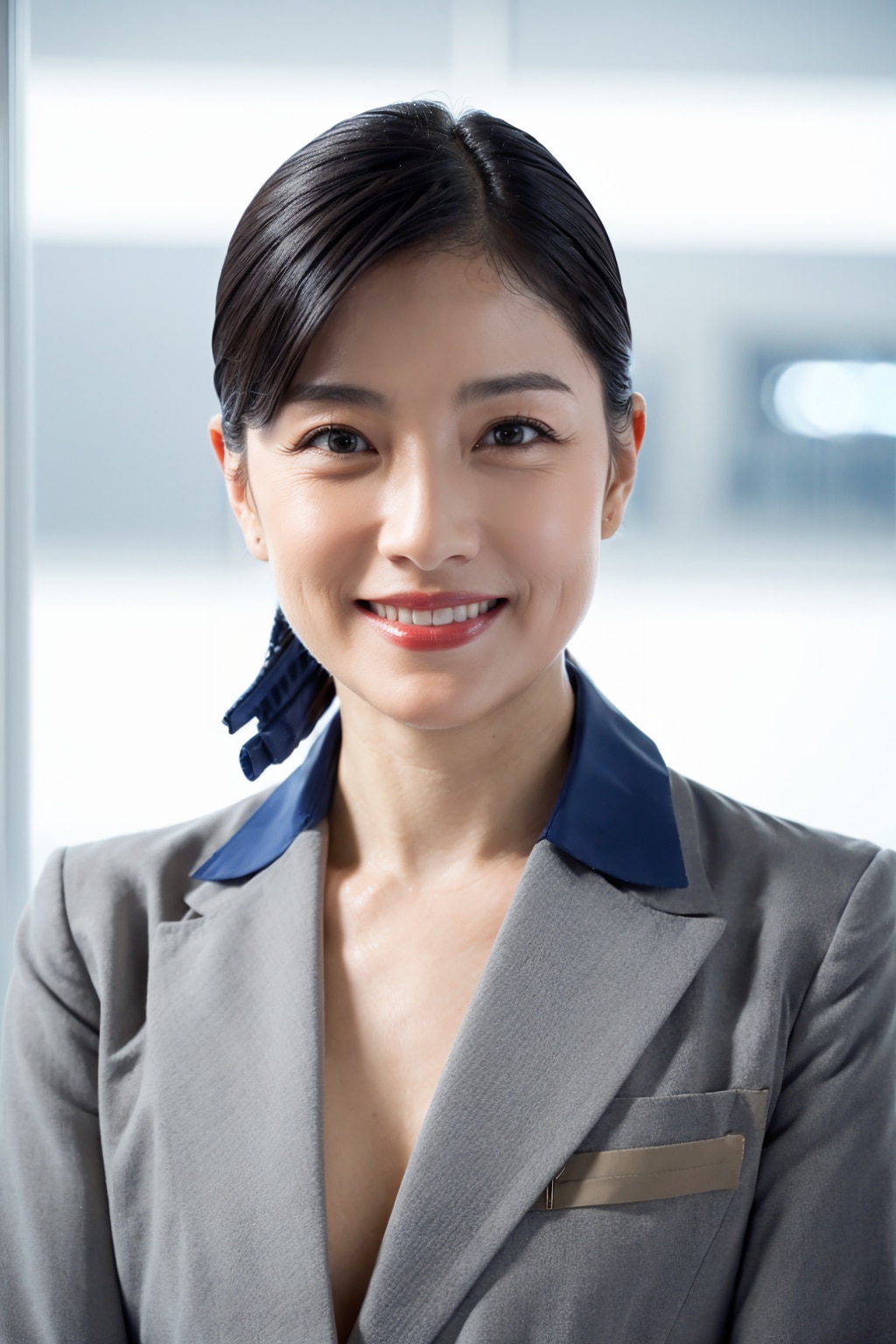美しい少しエッチな熟女CAさん💖