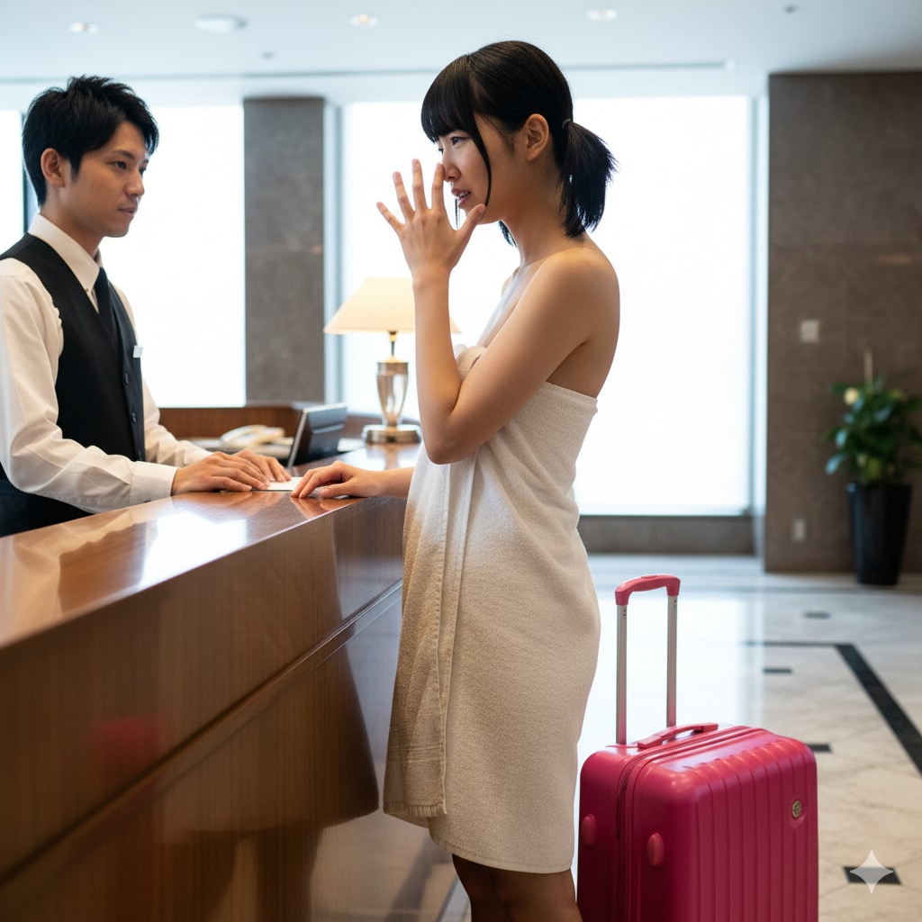 チェックアウトお願いします