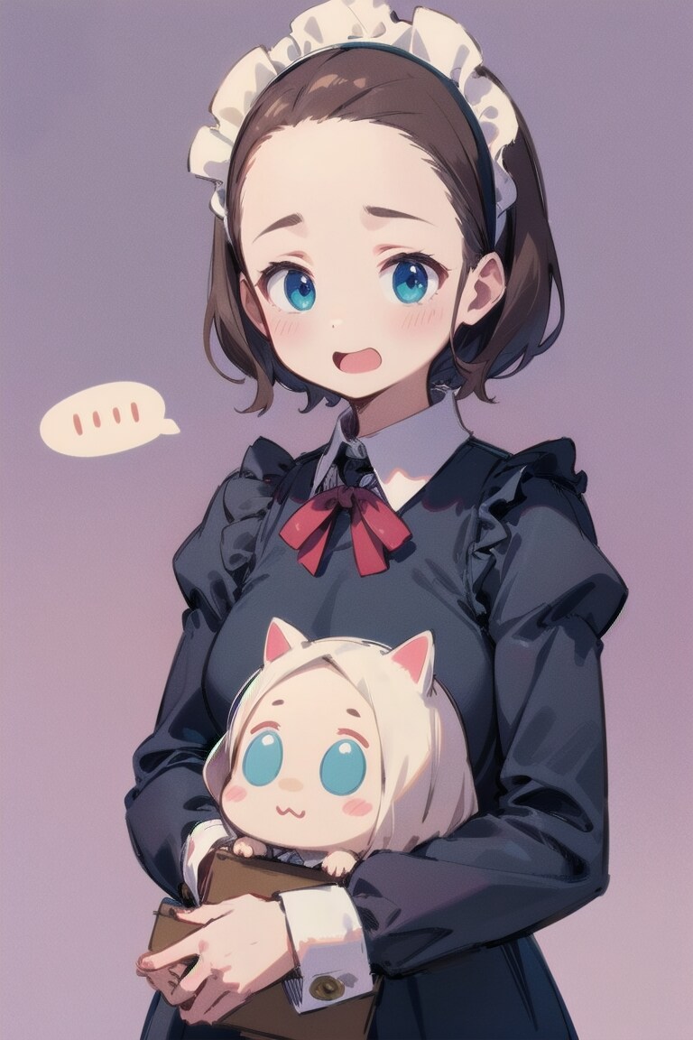 メイドさん困惑