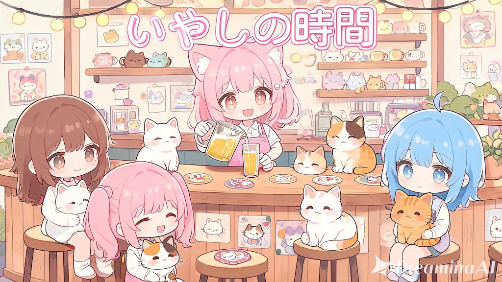 【#BarCat】猫カフェバーへようこそ♪１