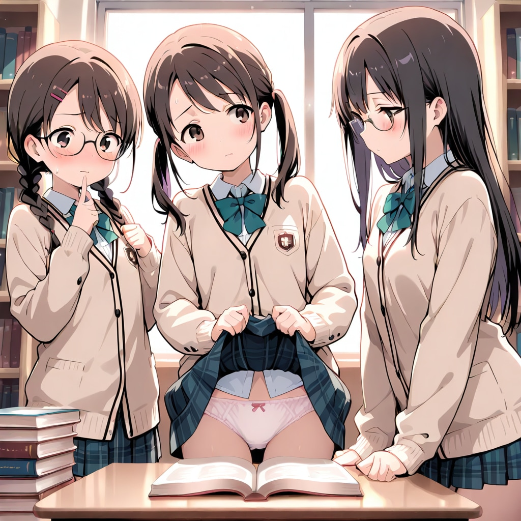 こうやって見せると男の子は興奮するのかな？♡