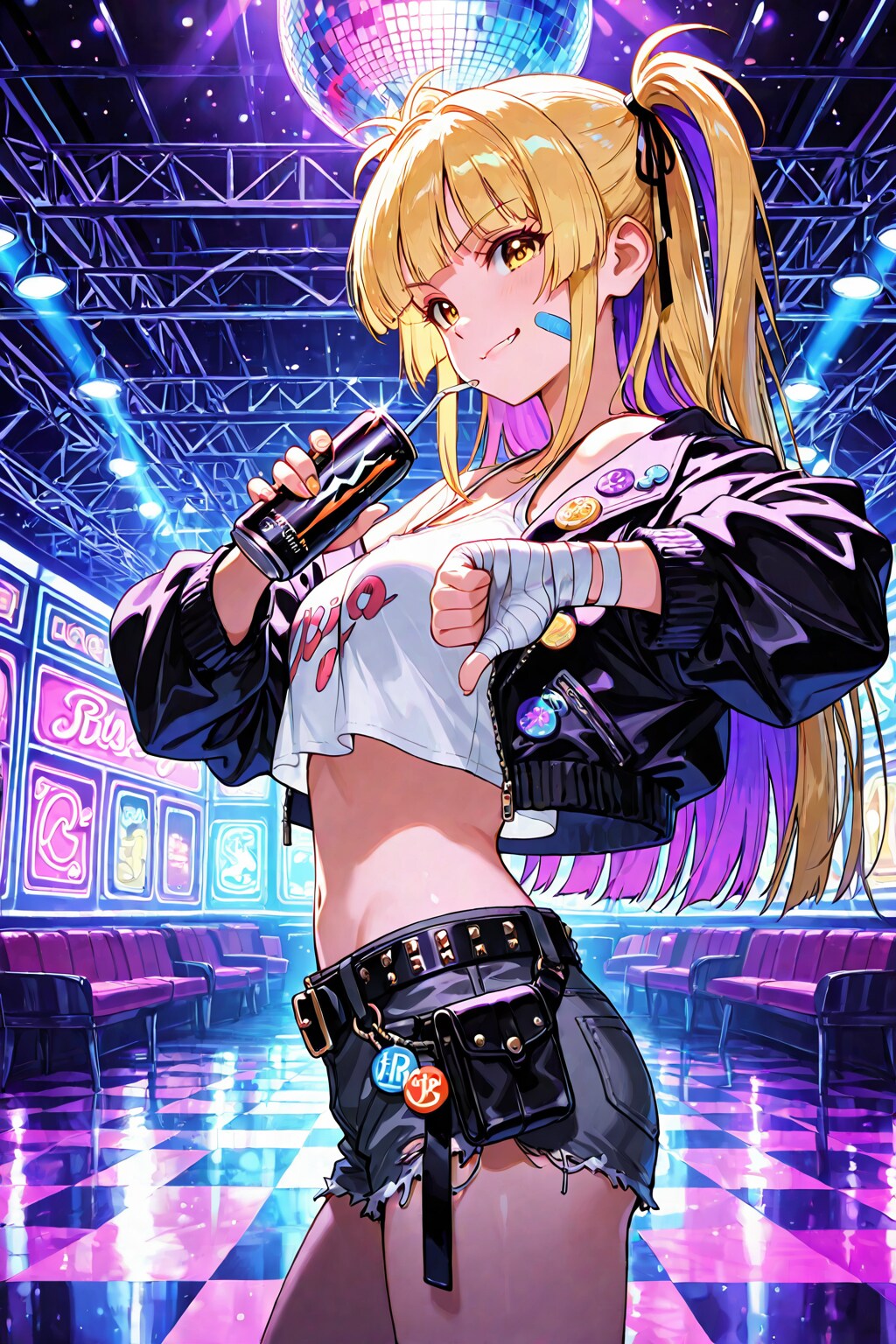 紫担当の住所不定少女(企画参加)
