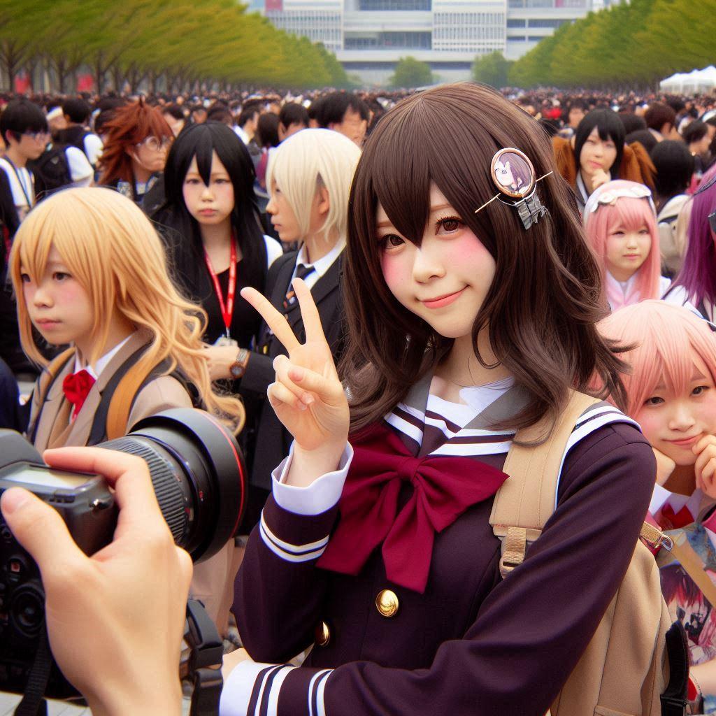 ピース | の人気AIイラスト・グラビア