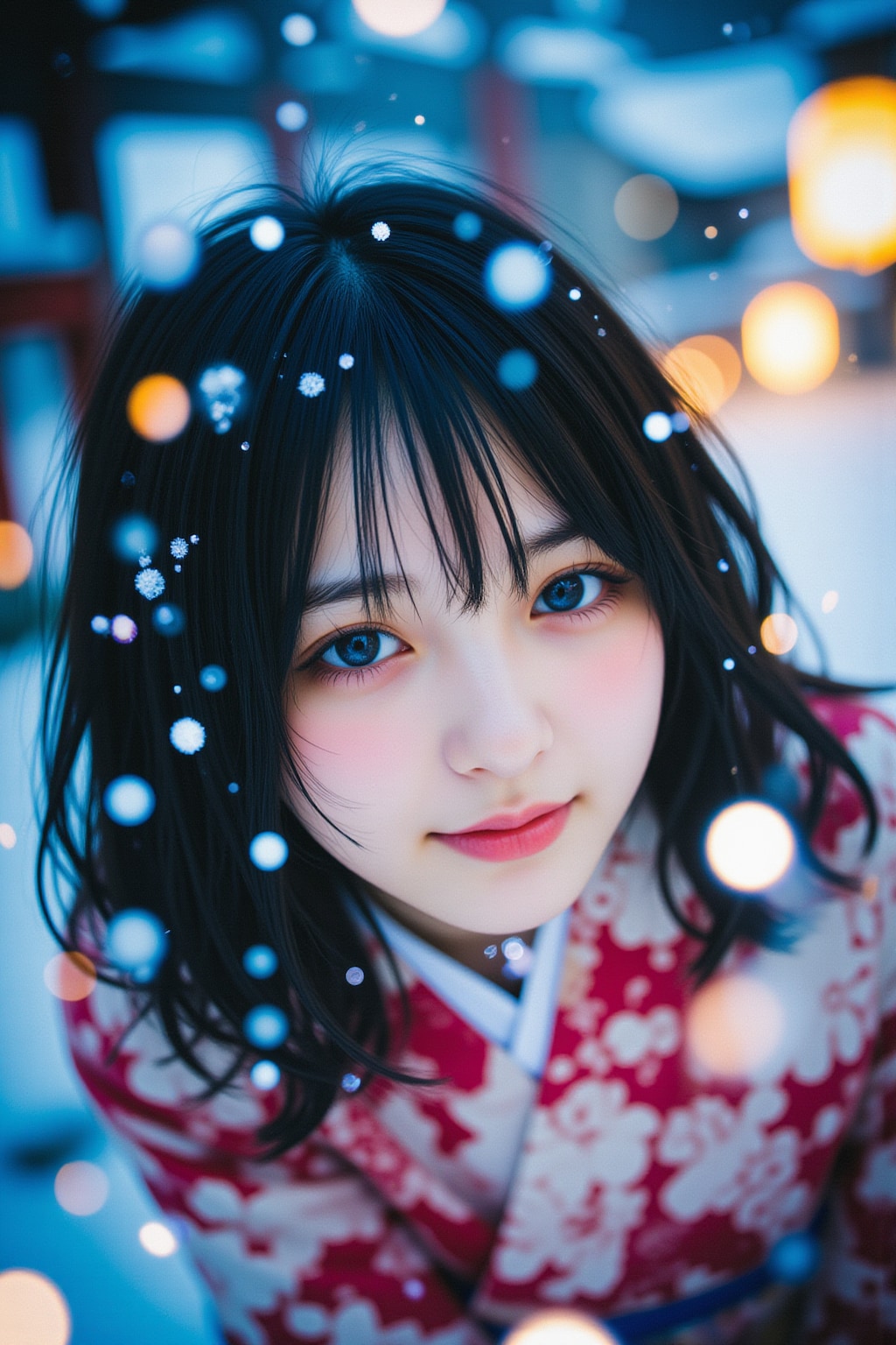 笑顔で年を結ぶ