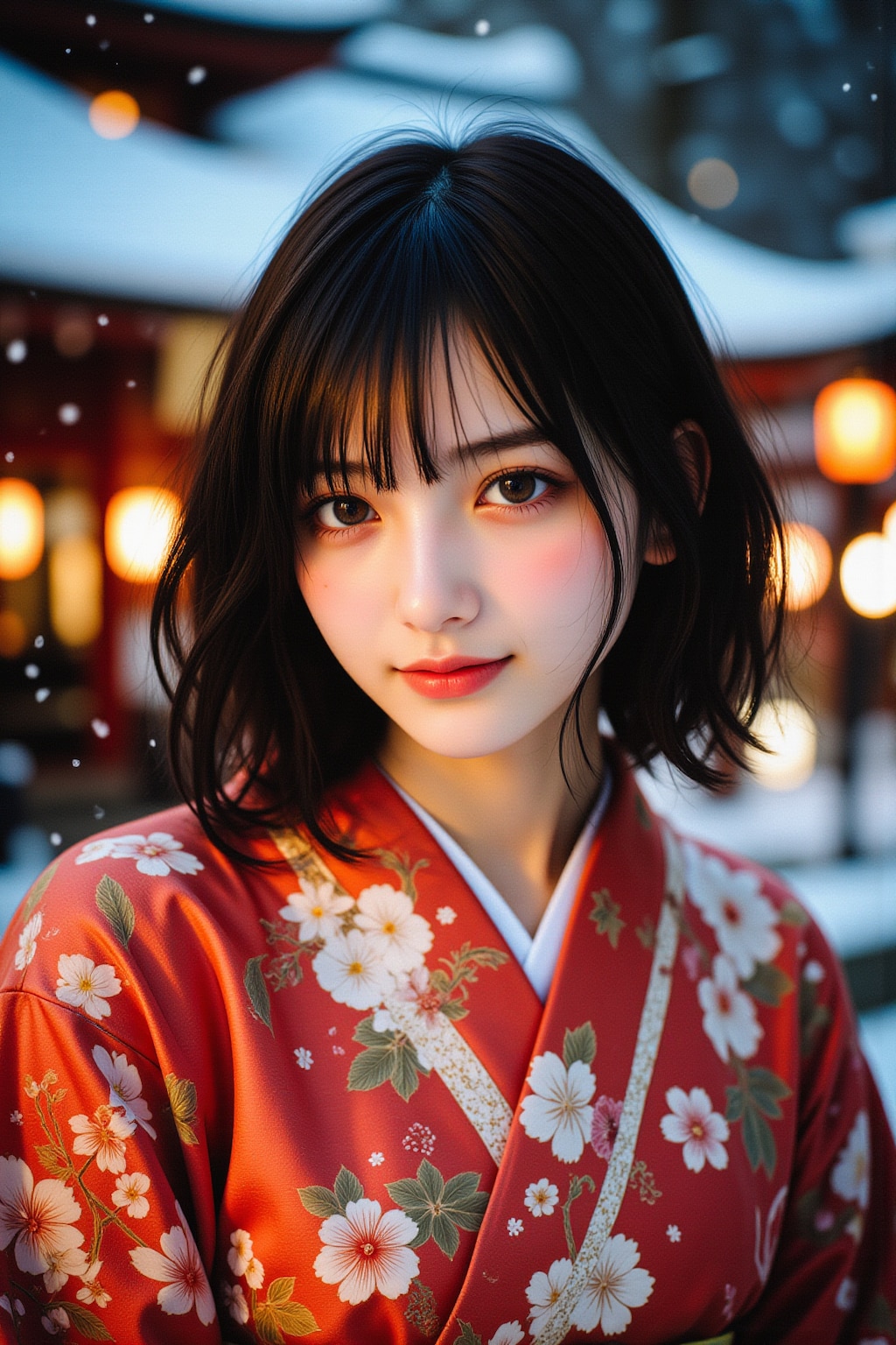 笑顔で年を結ぶ