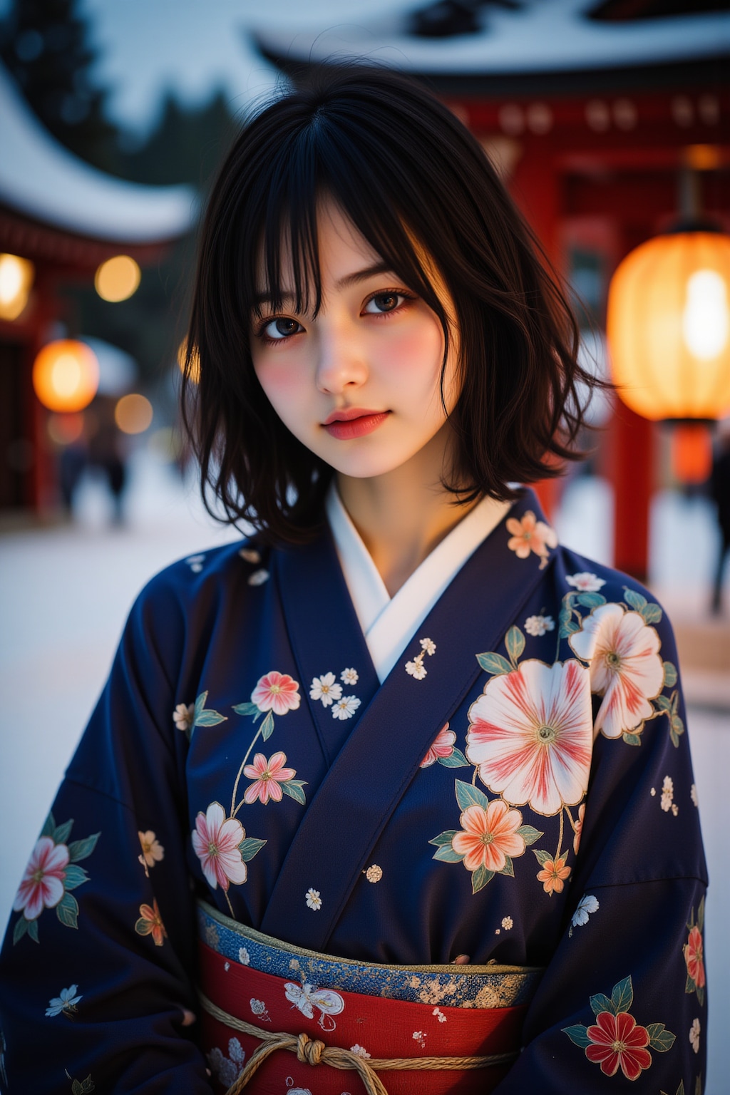 笑顔で年を結ぶ