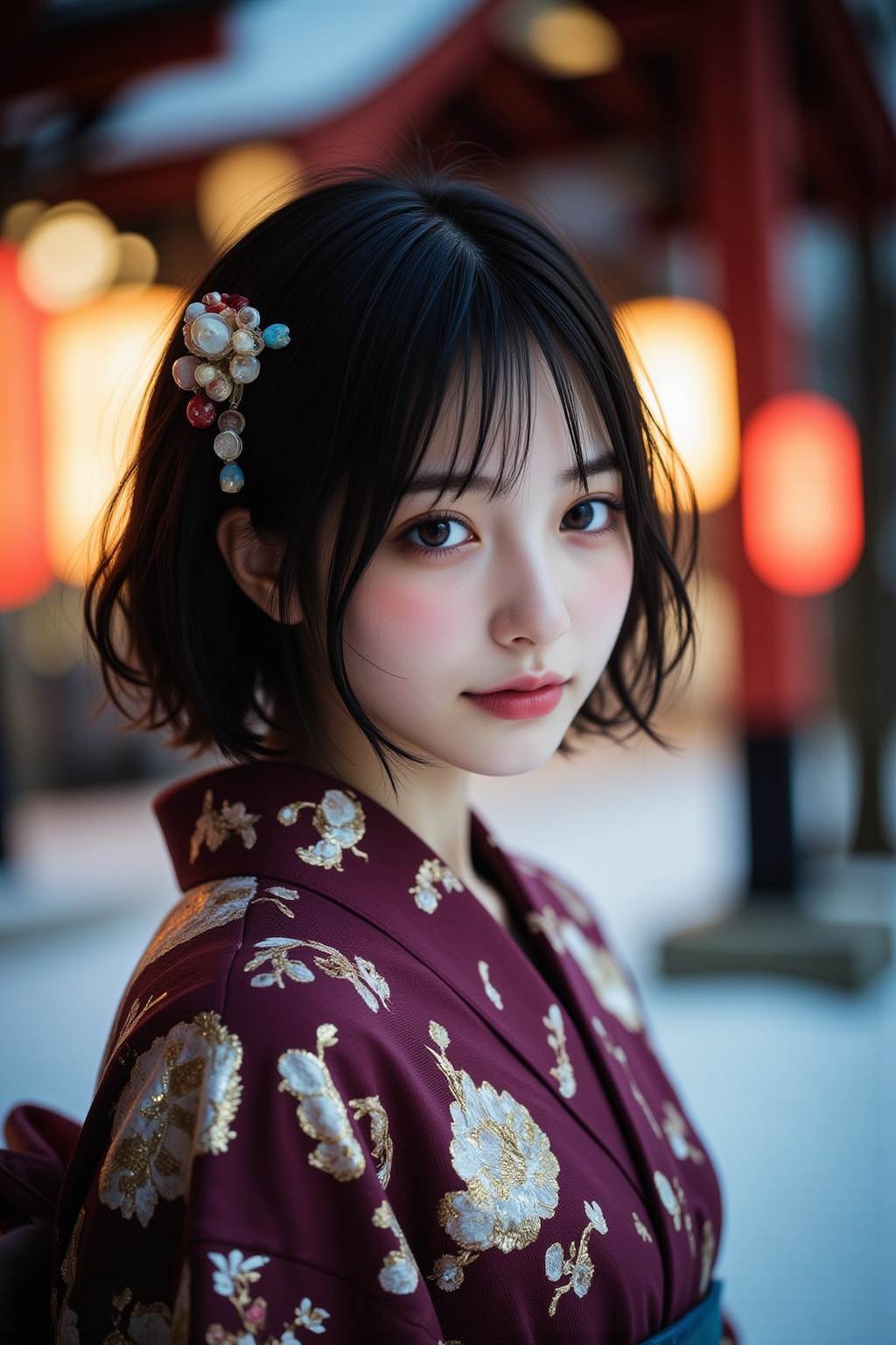 笑顔で年を結ぶ