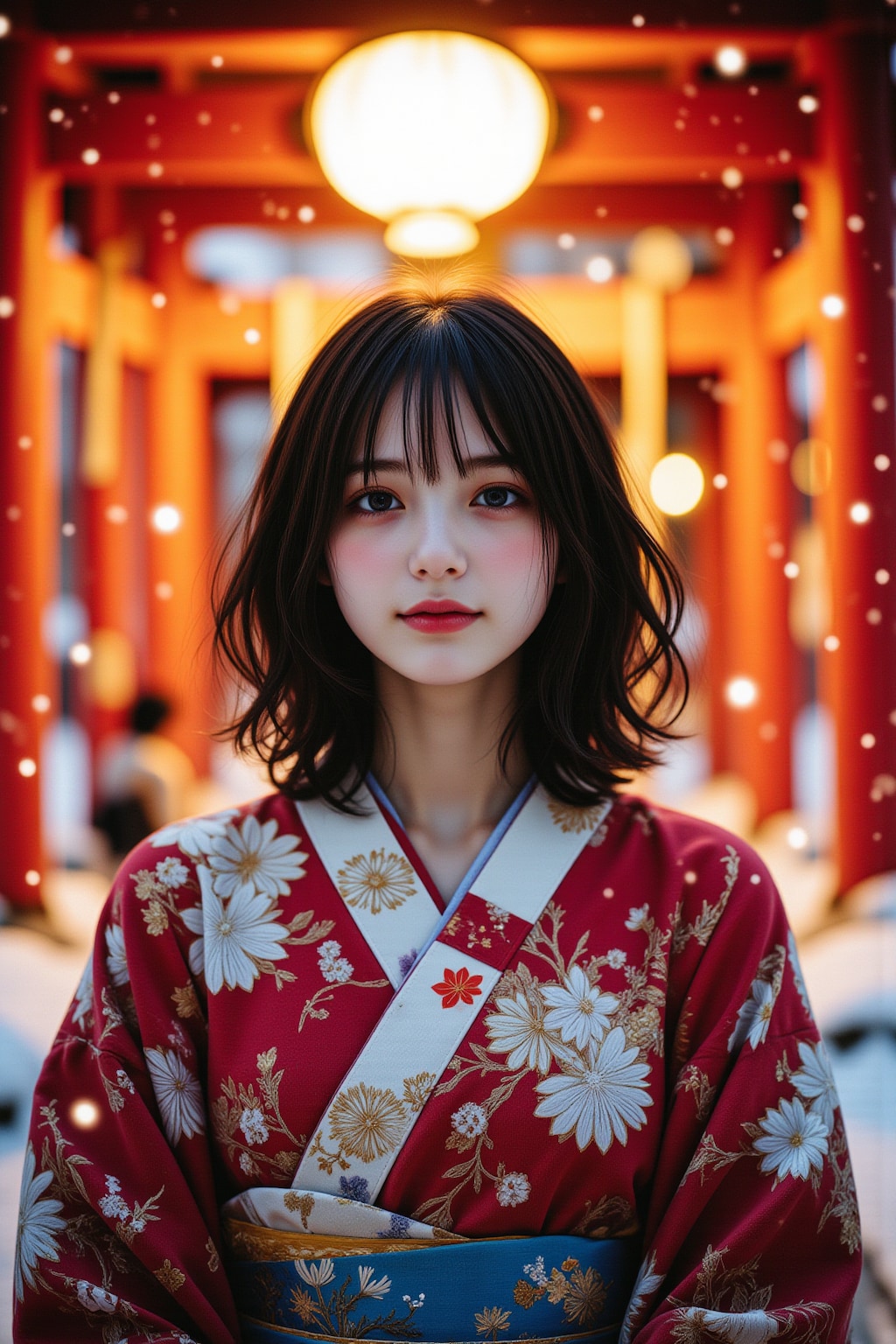 笑顔で年を結ぶ