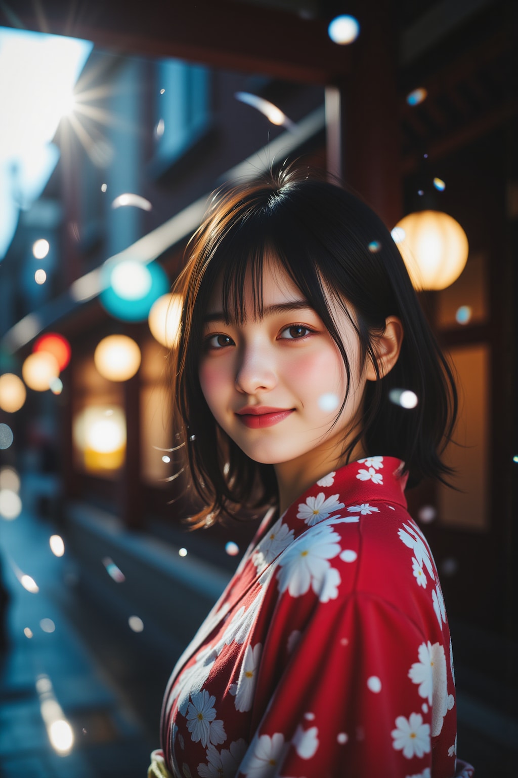 笑顔で年を結ぶ