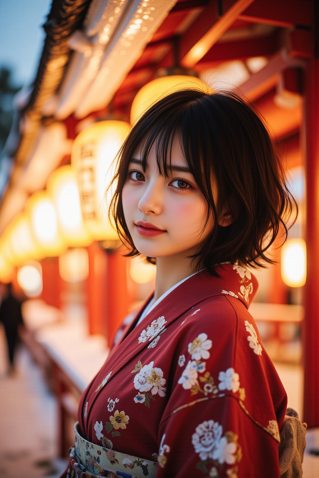 笑顔で年を結ぶ