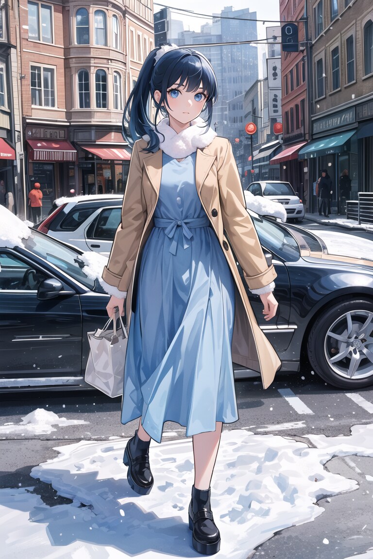 雪の町