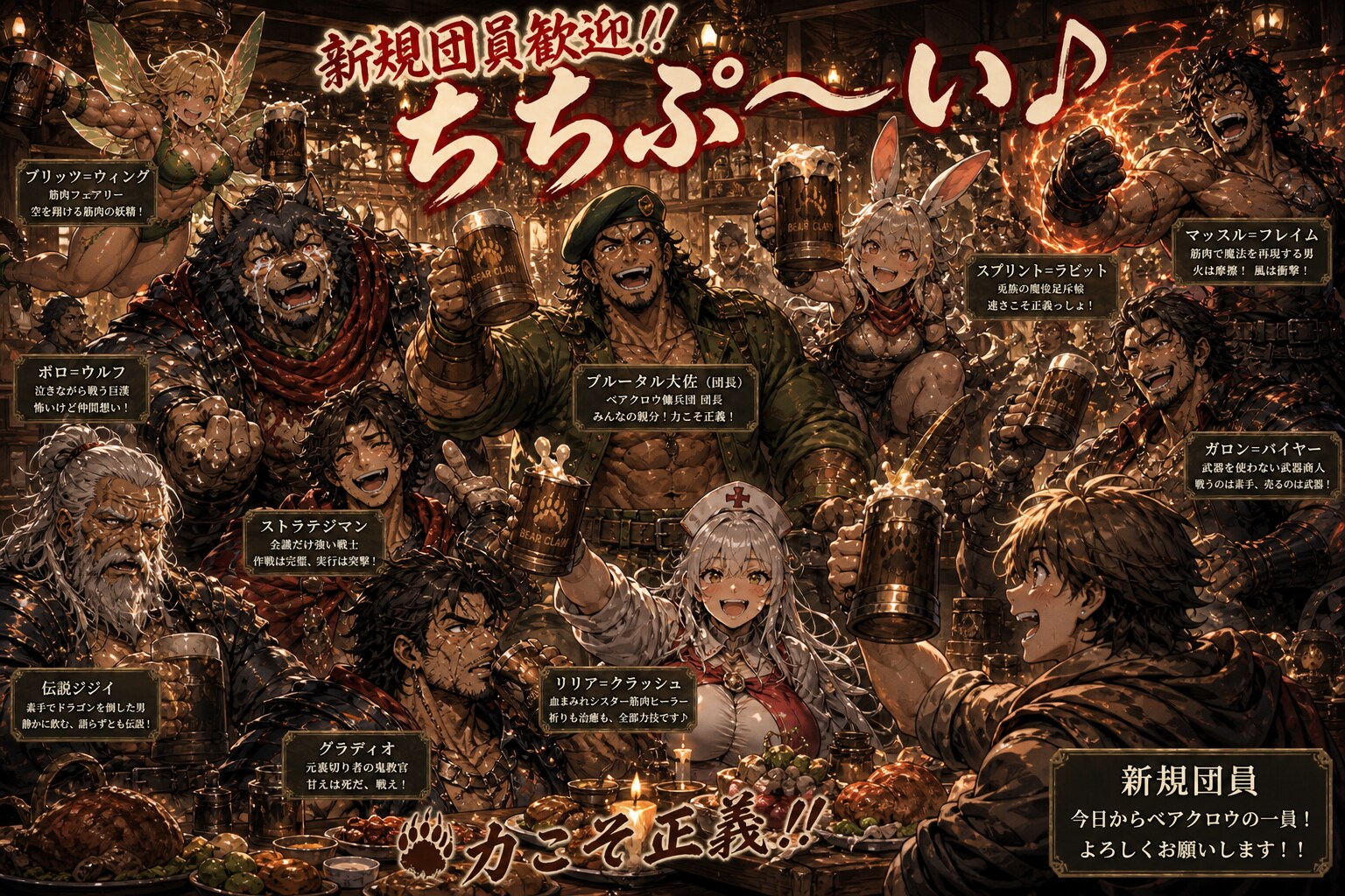 ようこそ、ベアクロウへ。