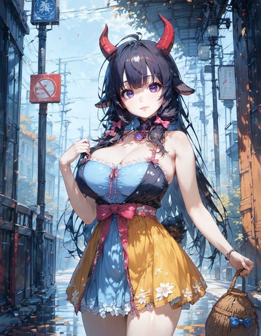 A Demon Walking Through Autumn’s Breath