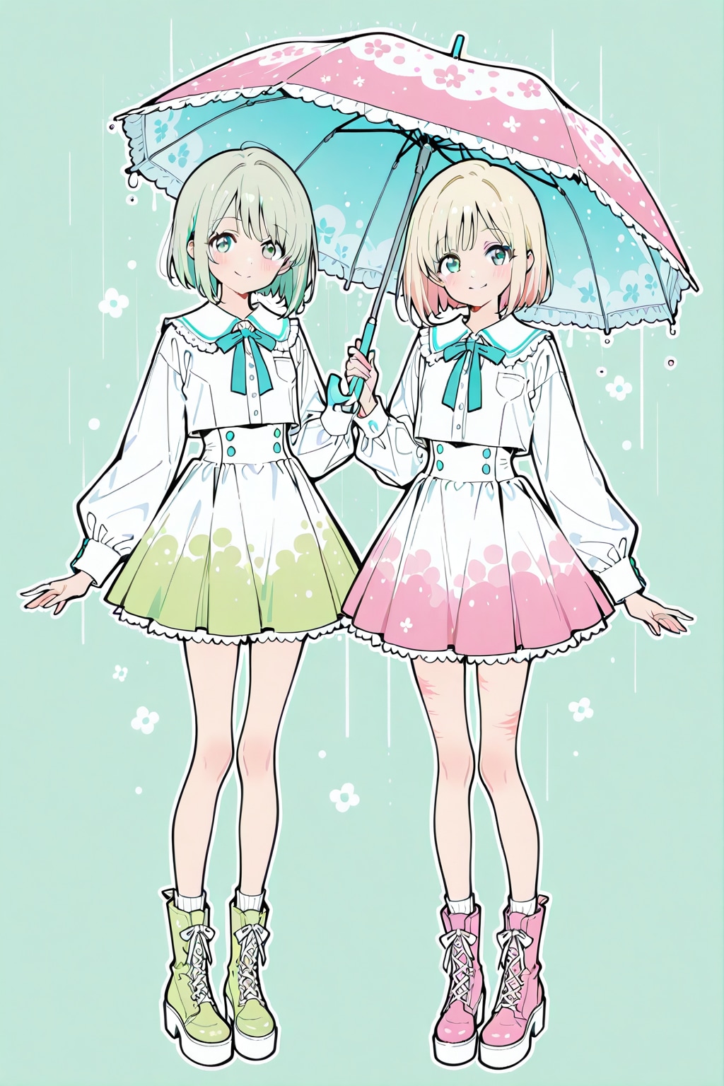 パステル&レイン