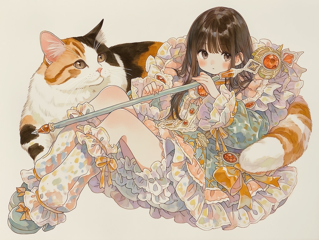 魔法少女（２）ガーリー　niji7