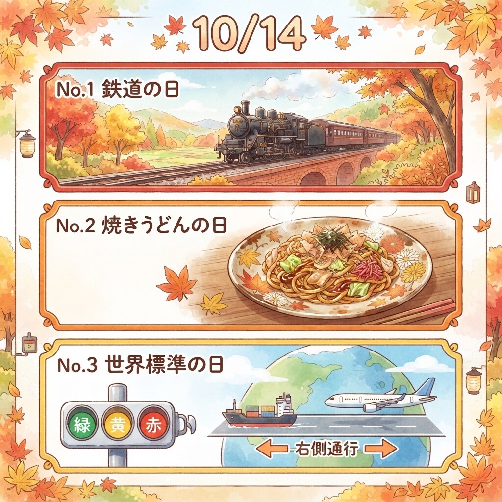10/14 何の日① | の人気AIイラスト・グラビア