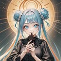 ダブルバン少女とチョコレート 4枚目