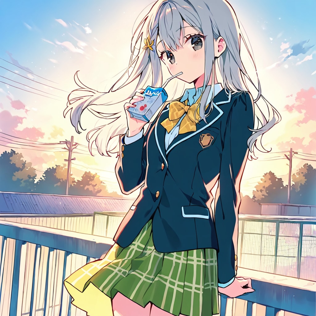 屋上での小さな信頼