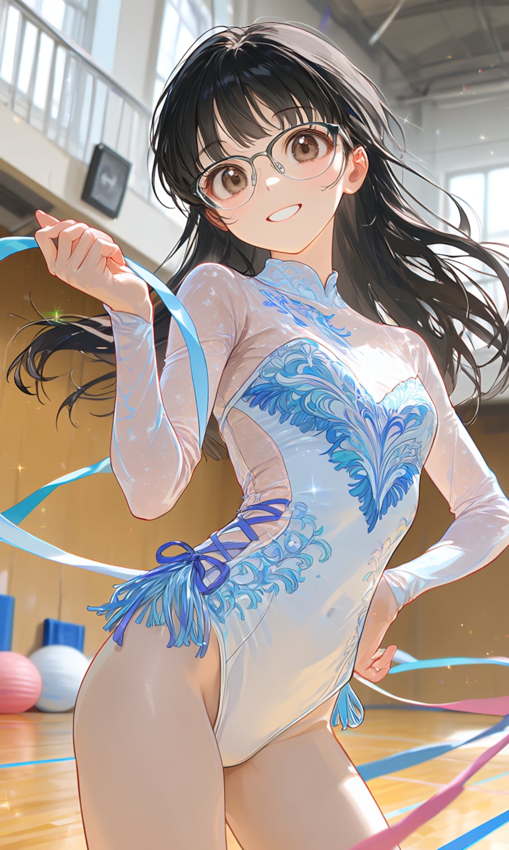 <鈴木ちゃん、うちの子ちゃん>しんたいそうぶ！