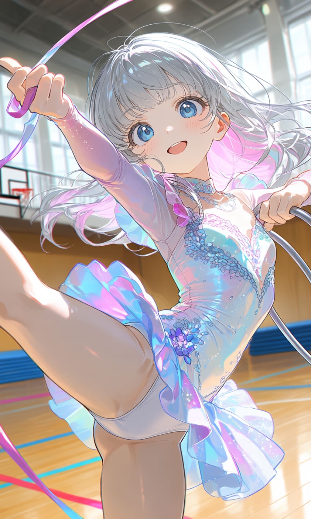 <鈴木ちゃん、うちの子ちゃん>しんたいそうぶ！