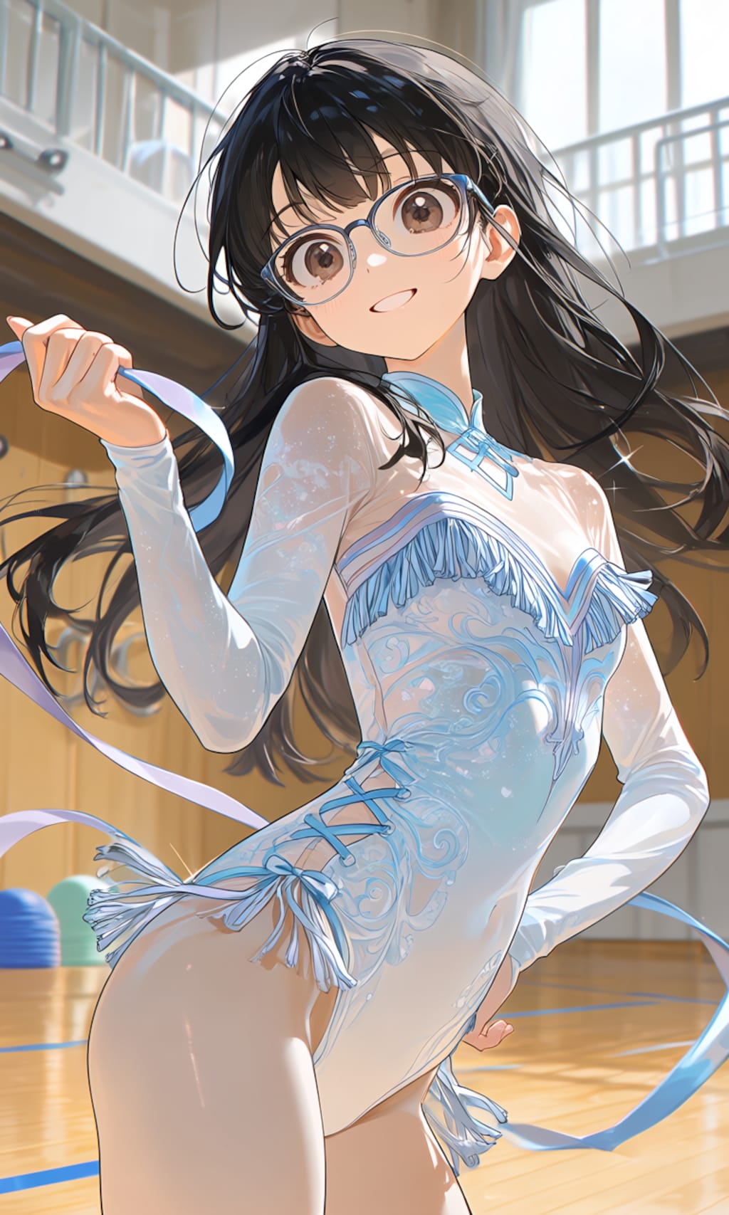 <鈴木ちゃん、うちの子ちゃん>しんたいそうぶ！