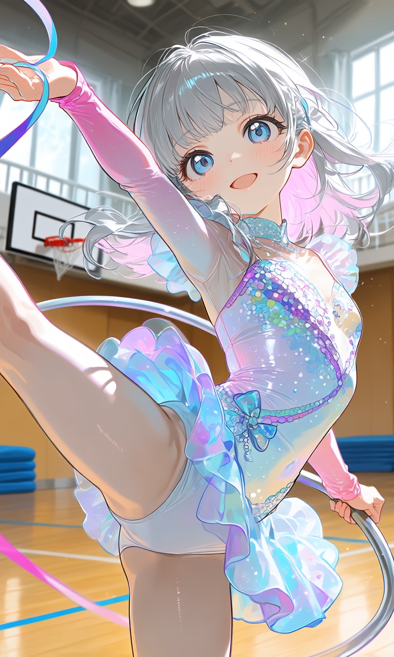 <鈴木ちゃん、うちの子ちゃん>しんたいそうぶ！ | の人気AIイラスト・グラビア