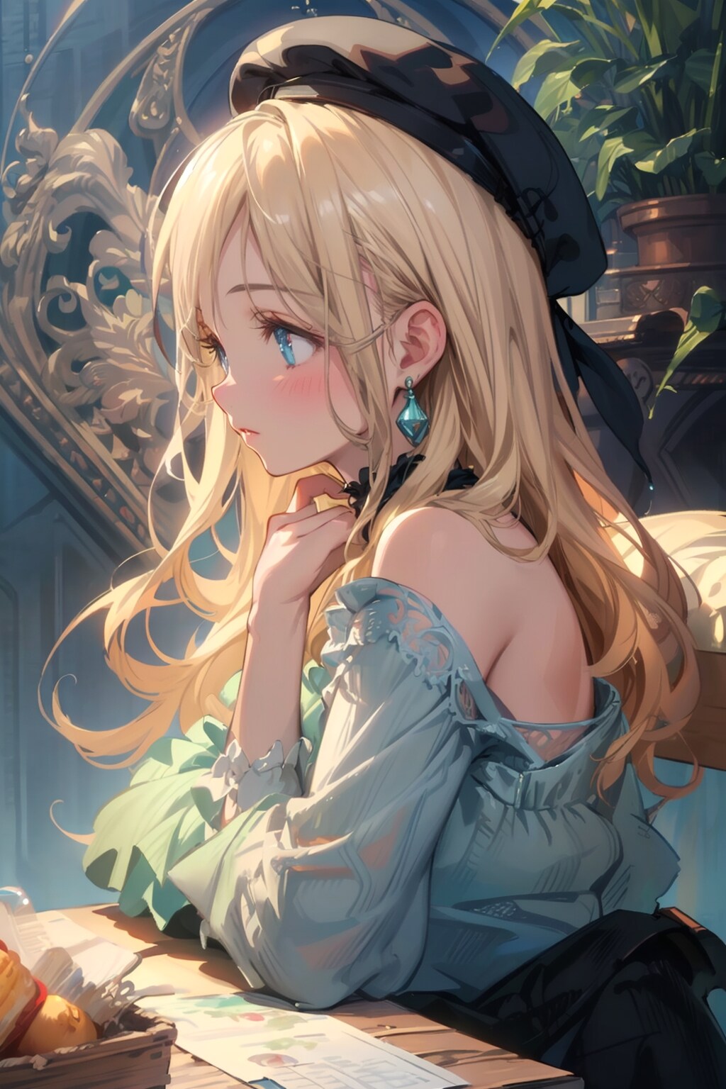 横顔 | の人気AIイラスト・グラビア