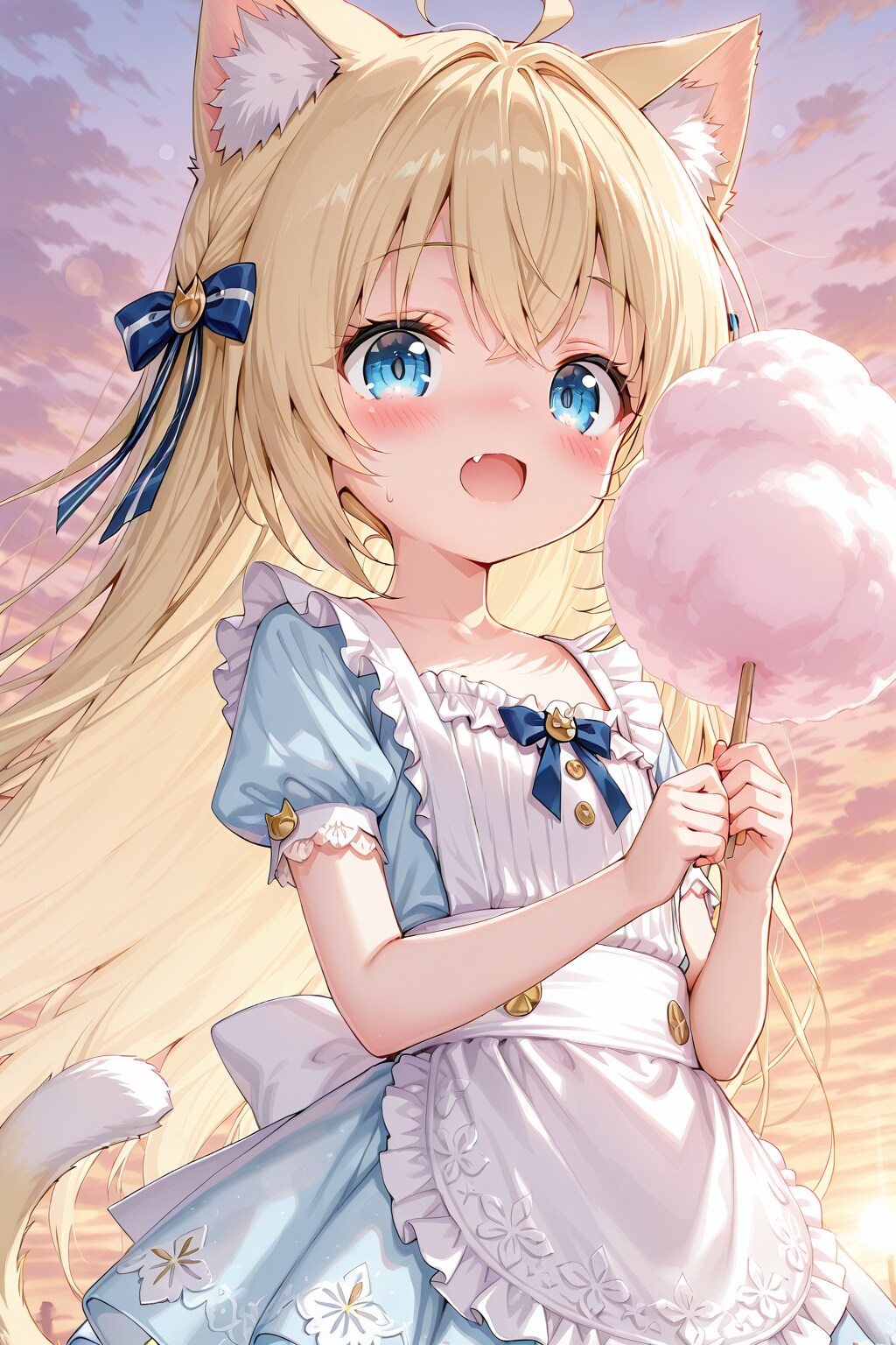 ネコミミワタガシ