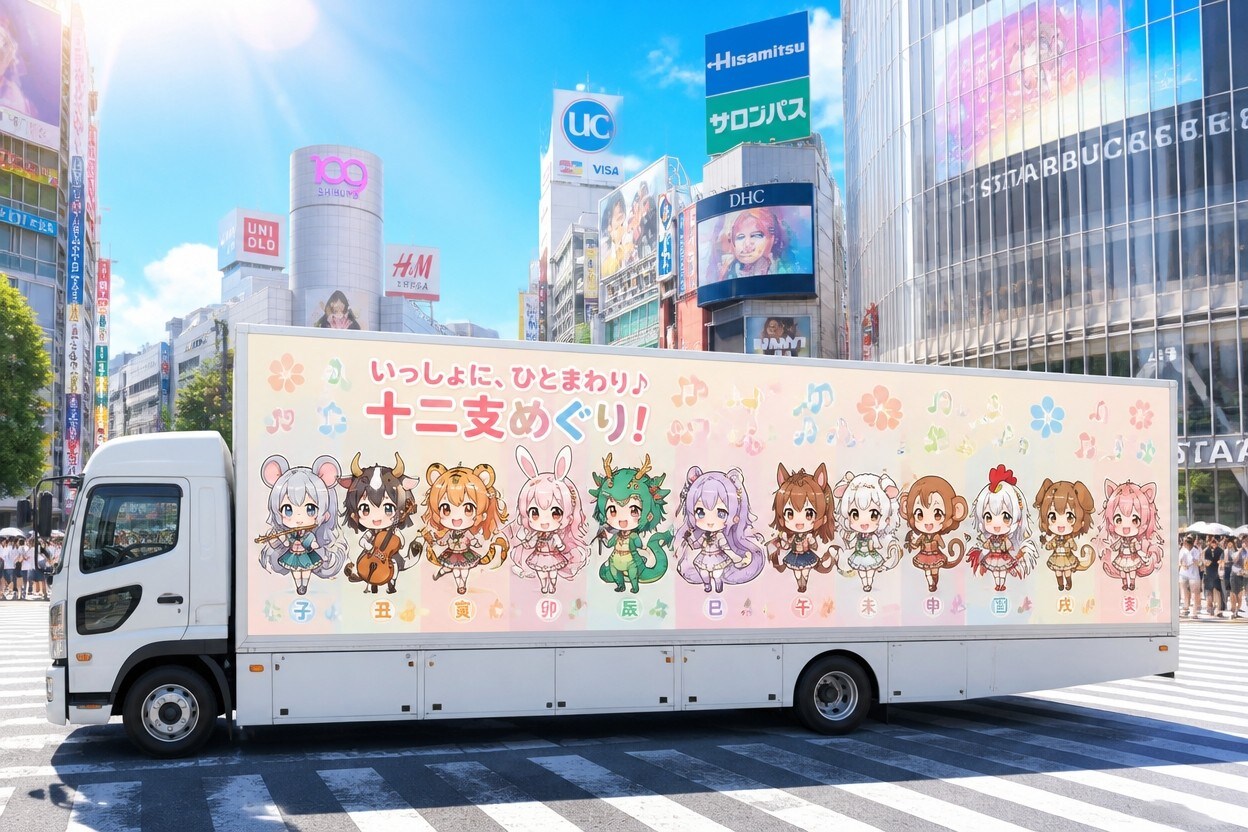 十二支とアドトラック