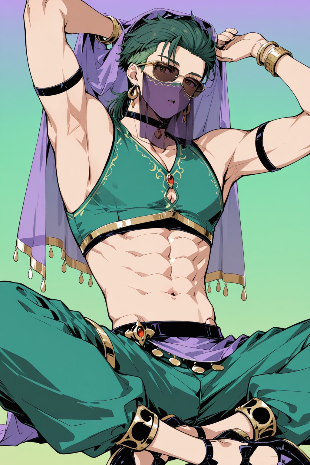 male harem dancer