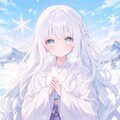 純白の雪女 6枚目