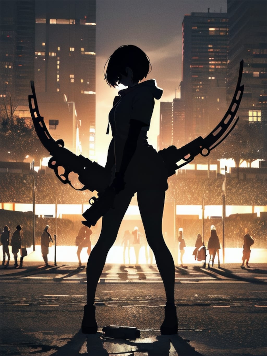 282 シルエット・ボーイッシュ