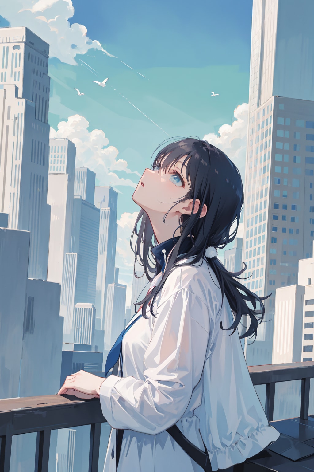 空が遠い街 | の人気AIイラスト・グラビア