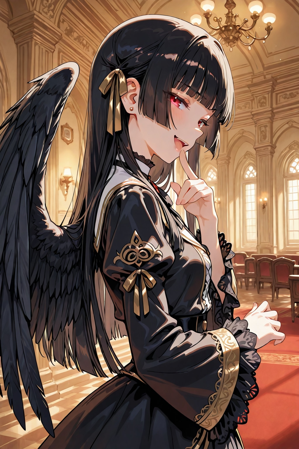 黒きお嬢様