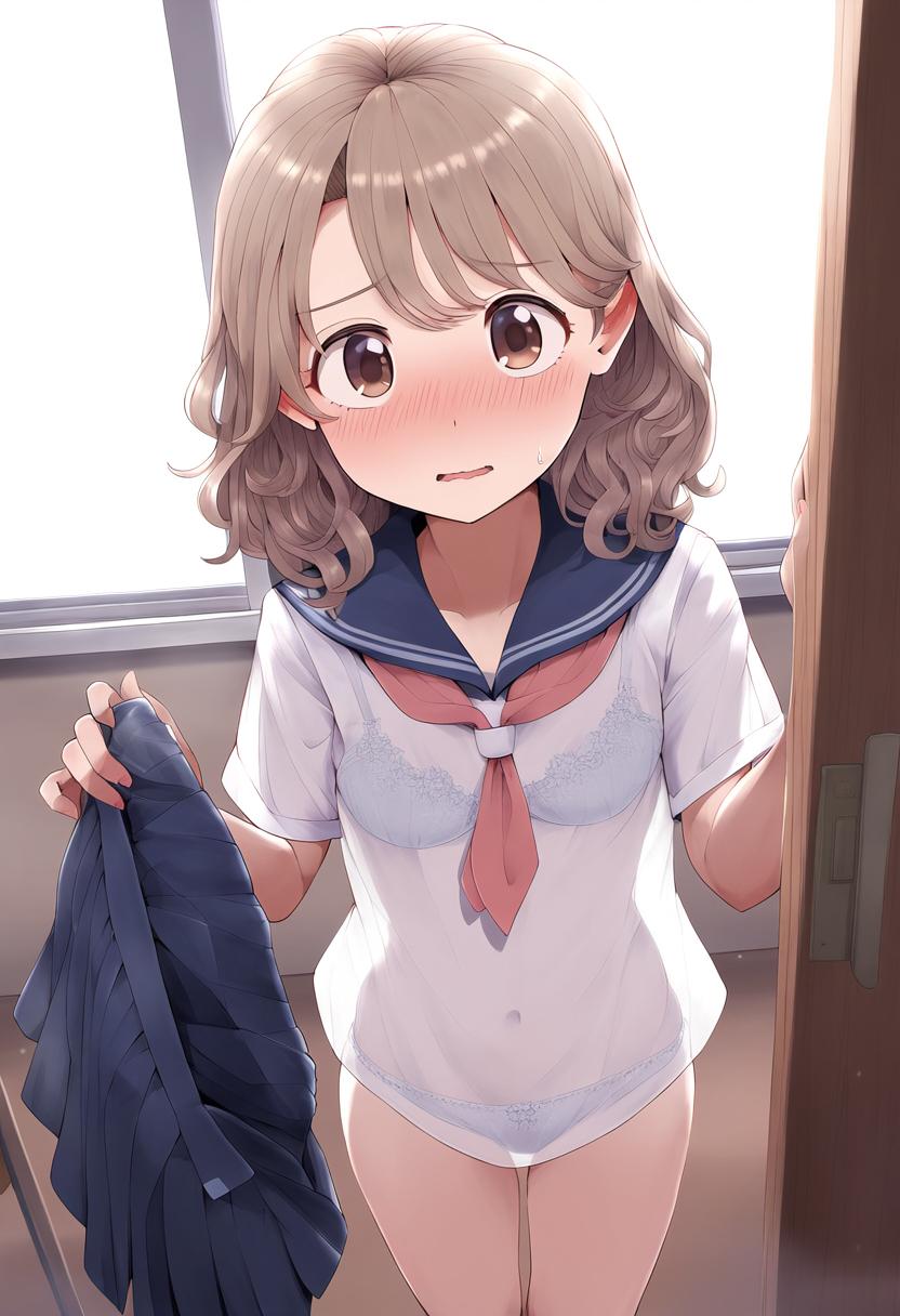 言われたとおり脱いだよ♡　これでいい？＃２